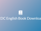 CDC English Book Download
