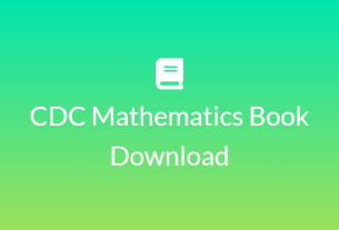 CDC Mathematics Book Download