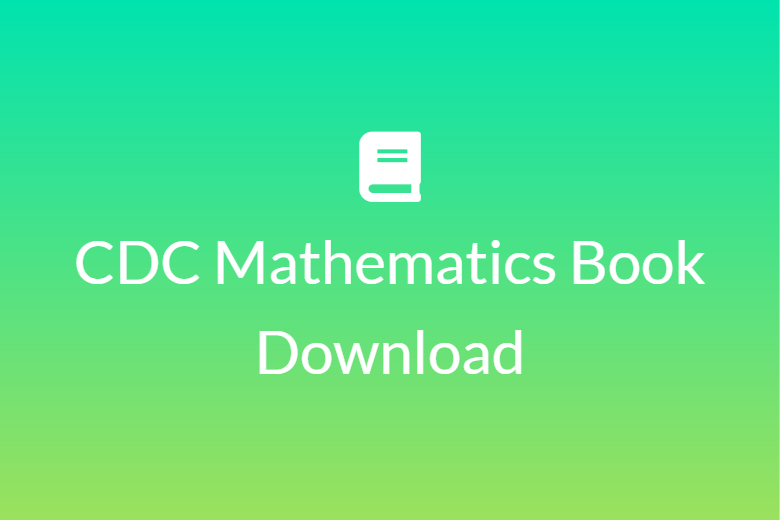 CDC Mathematics Book Download