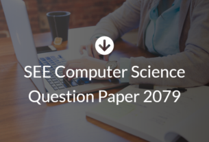 See Computer Science Question Paper 2079