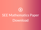 SEE Mathematics Paper Download