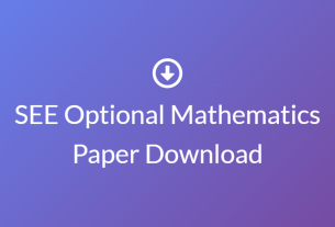 SEE Optional Mathematics Paper Download